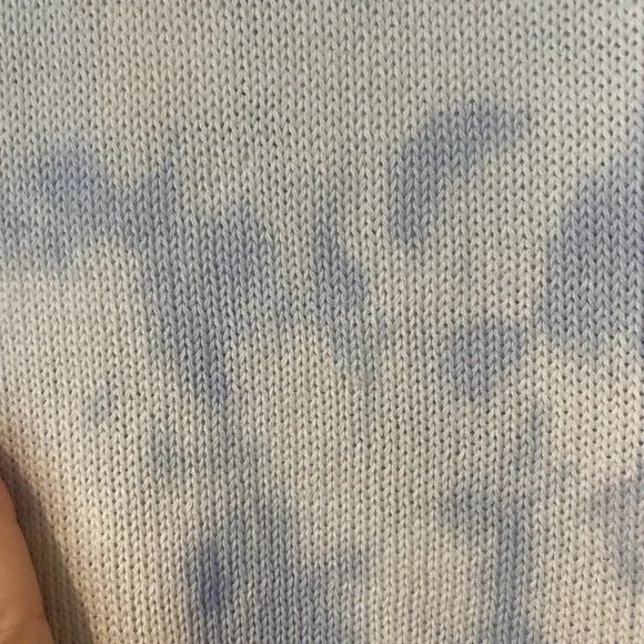 Rag Poets Tie-Dye Blue Knit Sweater - Picture 4 of 7